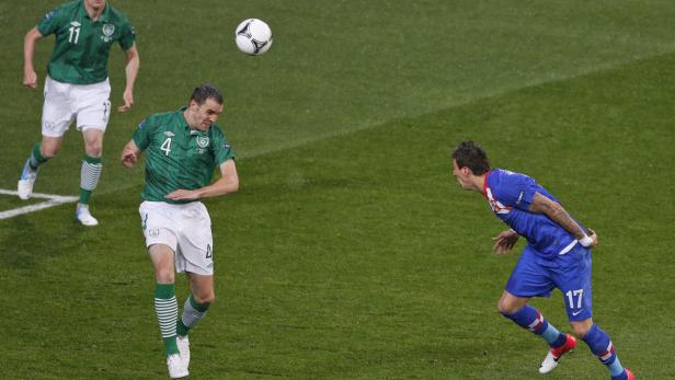 Bilder: Kroatien besiegt Irland 3:1