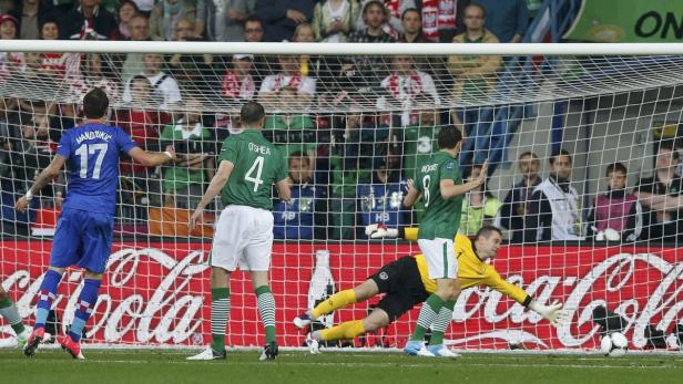 Bilder: Kroatien besiegt Irland 3:1