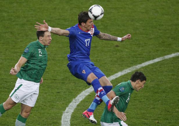 Bilder: Kroatien besiegt Irland 3:1