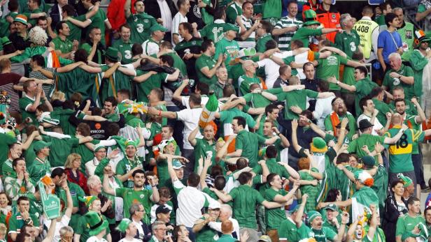 Bilder: Kroatien besiegt Irland 3:1