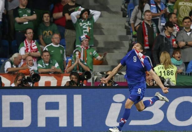 Bilder: Kroatien besiegt Irland 3:1