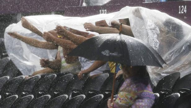 Unwetter bei Ukraine - Frankreich