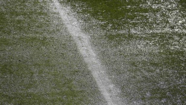 Unwetter bei Ukraine - Frankreich