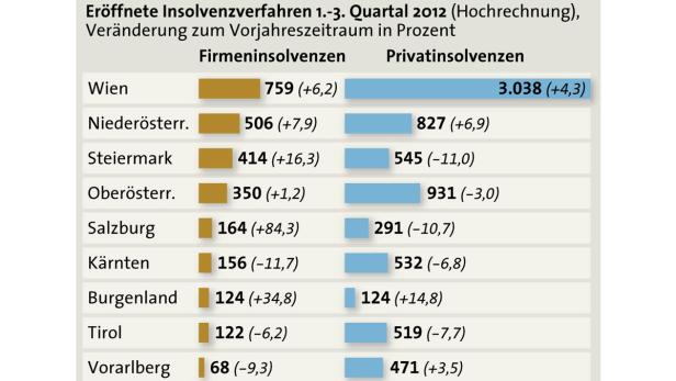 150.000 Österreicher pleite