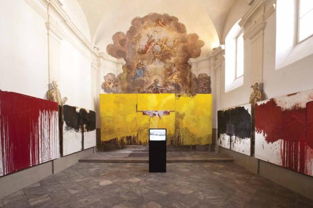 Nitsch-Ausstellung in Klagenfurt