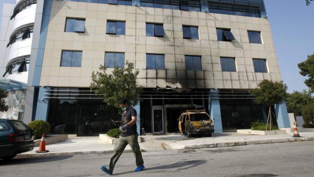 Anschlag auf Büros von Microsoft in Athen