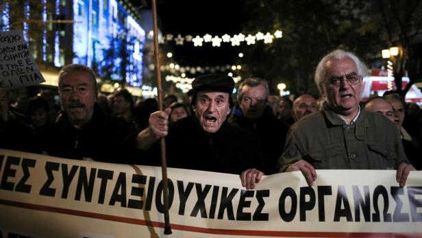 Griechenland: "Ich nehme, was sie mir geben"