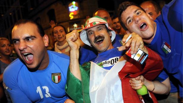 Italiens Tifosi im Glücksrausch