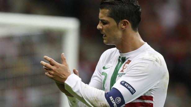 Cristiano Ronaldo im Trikot der portugiesischen Nationalmannschaft.