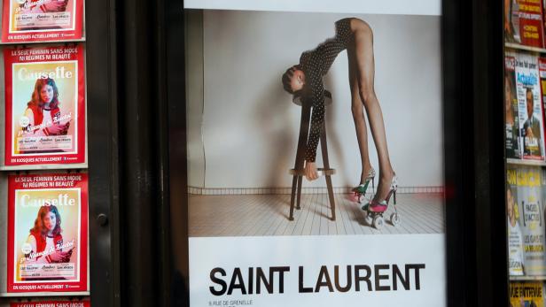 Saint Laurent: Sexistische Reklame verletzt Regeln