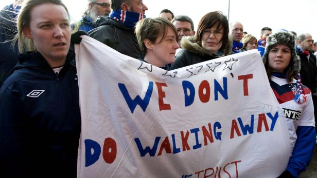 Der tiefe Fall der Glasgow Rangers