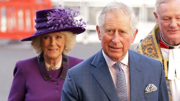 Queen feiert nur mit Harry & Charles