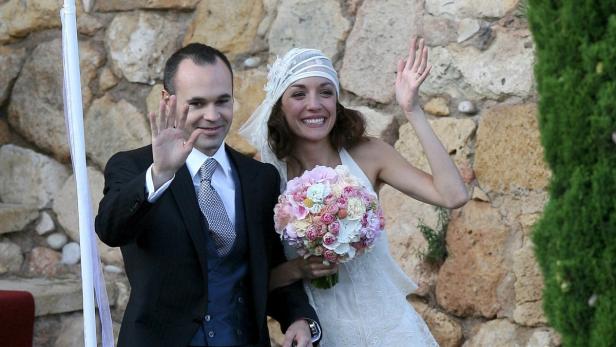 Andres Iniesta hat geheiratet