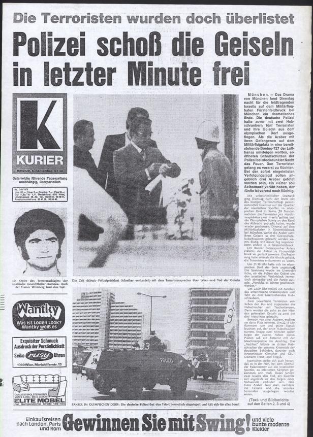 Gedenken an Olympia-Terror von 1972