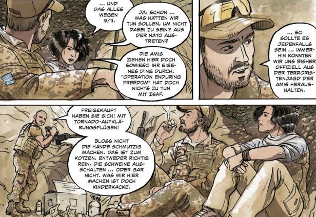 Der Afghanistan-Krieg als Comic