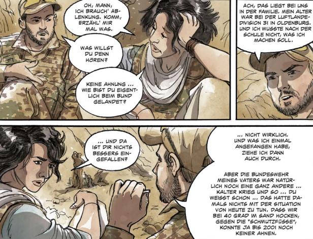 Der Afghanistan-Krieg als Comic