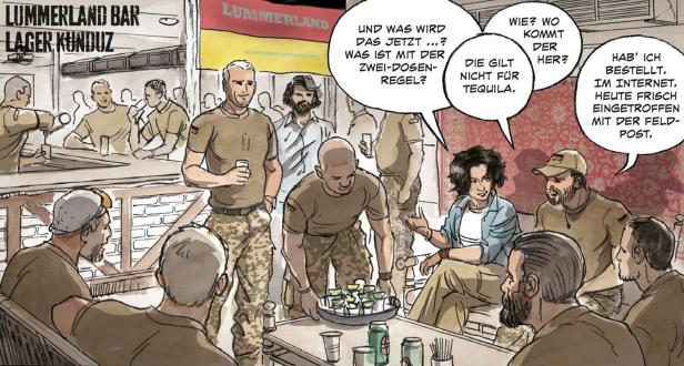 Der Afghanistan-Krieg als Comic