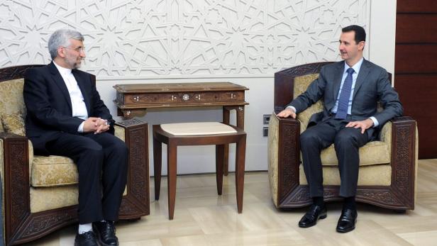 Der syrische Präsident Assad trifft sich mit dem iranischen Vize-Außenminister Ali Bagheri Kani.
