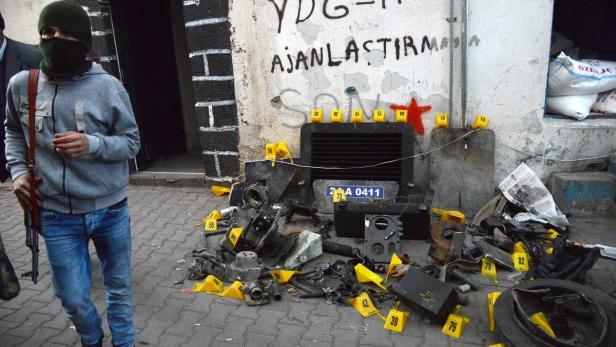 Diyarbakir: Bilder aus der umkämpften Kurdenmetropole