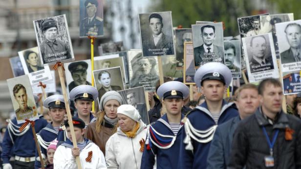 Moskau feiert Sieg im zweiten Weltkrieg