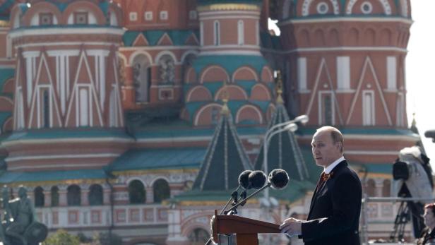Moskau feiert Sieg im zweiten Weltkrieg
