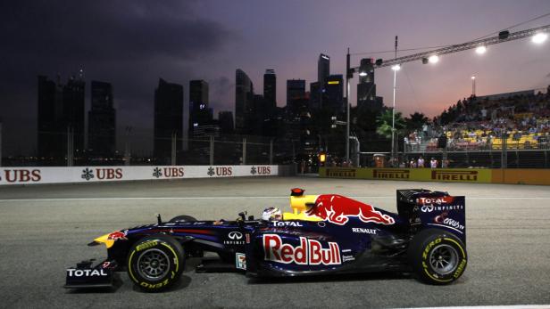 "Lights on" beim Singapur-GP