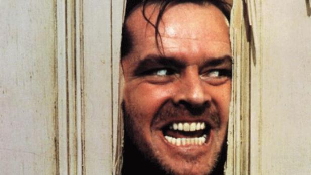 Jack Nicholson als Jack Torrance in einer Szene aus dem Film „The Shining“.