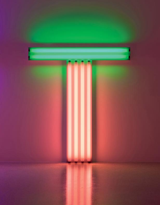 "Lights": Dan Flavin im mumok