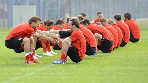 Stimmungs-Check bei den Teamspielern