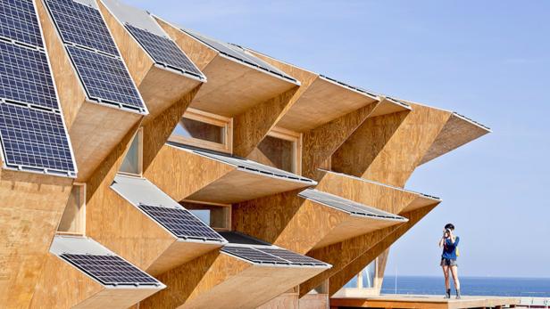 Futuristisches Solarhaus sorgt für Furore