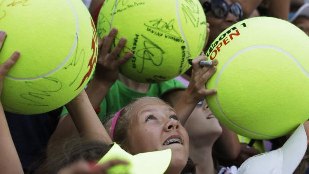 Promi-Parade bei den US Open