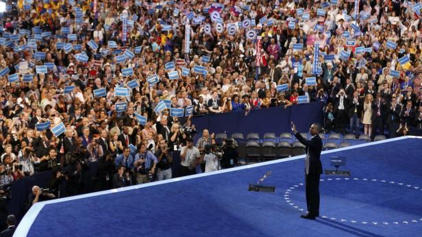 Obamas großer Auftritt in Charlotte