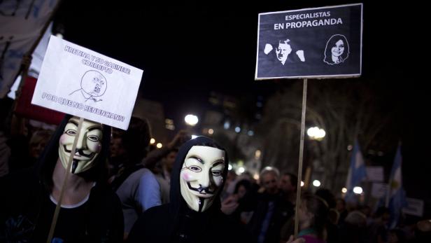 Argentinien: Massenproteste gegen Präsidentin