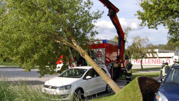 Nach dem Sturm kam das Hochwasser