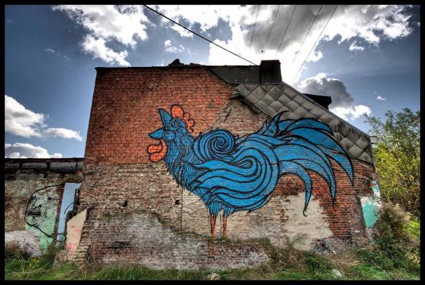 Street-Art erobert Geisterstadt