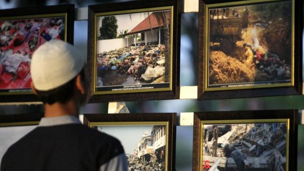 Gedenken an Tsunami-Opfer am Indischen Ozean