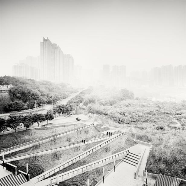 "City of Fog": Eine Stadt im Nebel