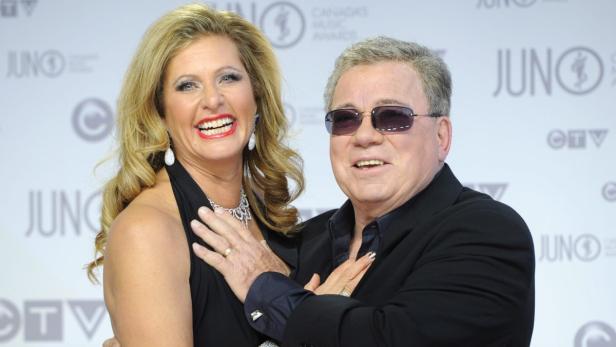 William Shatner mit seiner Frau Elizabeth bei den Juno Awards.