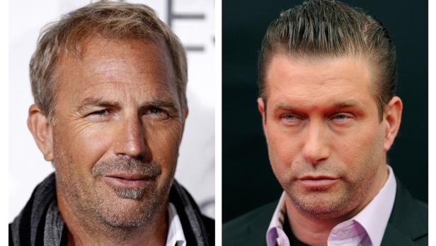 Ein Vergleich der Porträts von Kevin Costner und Stephen Baldwin.