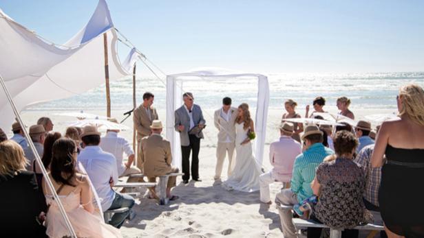 Lockere Atmosphäre: Heirat in Südafrika