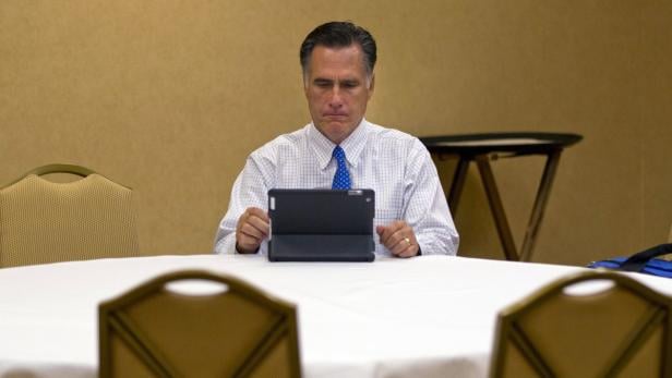 Mitt Romney muss mal den Wetterbericht abwarten. US-Republikaner: Sturm bedroht Parteitag