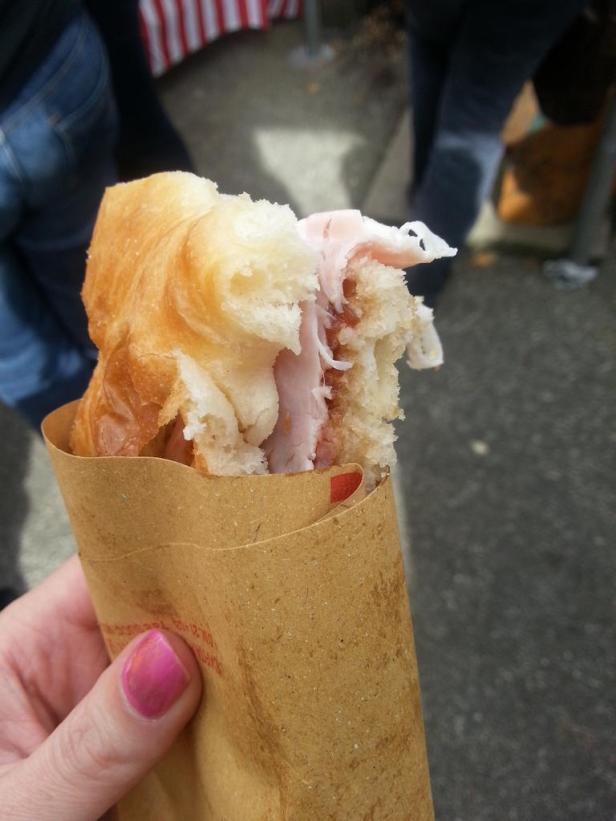 Vom Essen auf der Straße