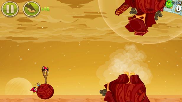 Angry Birds auf Curiositys Spuren