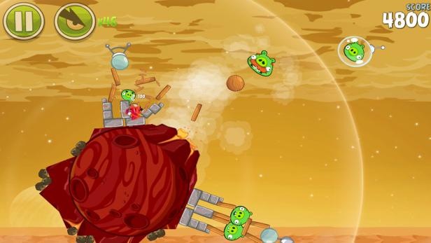 Angry Birds auf Curiositys Spuren