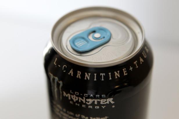 REUTERSA can of Monster energy drink is shown in this photo illustration in Los Angeles October 23, 2012. The Food and Drug Administration said on October 22, 2012 that it was investigating reports of five deaths that may be associated with Monster Bevera
