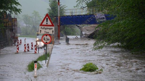 Dauerregen führte zu Überschwemmungen