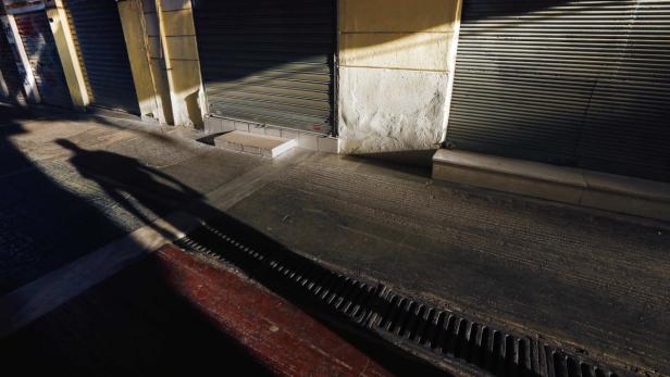 Gespenstisch: Streiks und Demos in Athen