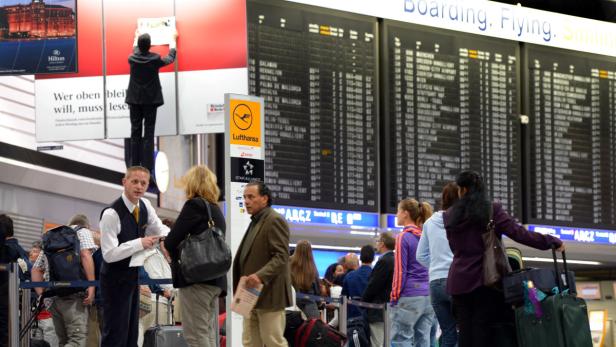 Chaos am Frankfurter Airport