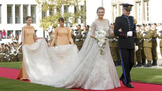Hochzeit in Luxemburg: Brautpaar sagt "Jo!"