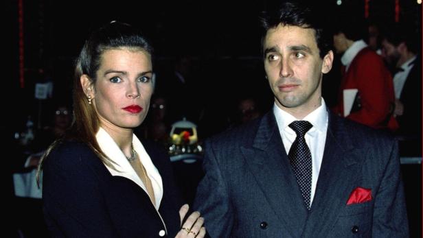 Caroline von Monaco mit ihrem damaligen Ehemann Philippe Junot.